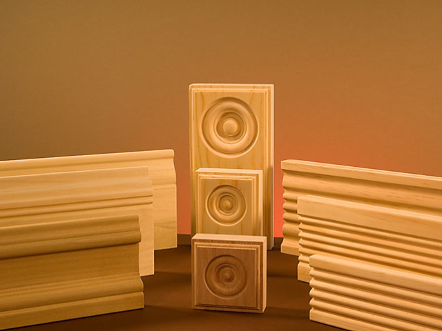 Wood Millworks Moulding Samples